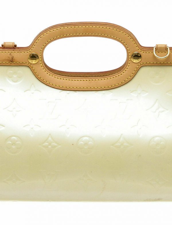 Louis Vuitton  Pearl Vernis Leather Roxbury Drive Bag