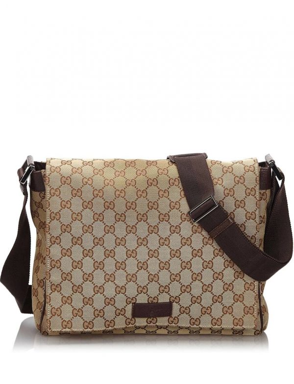 Gucci GG Canvas Crossbody Bag