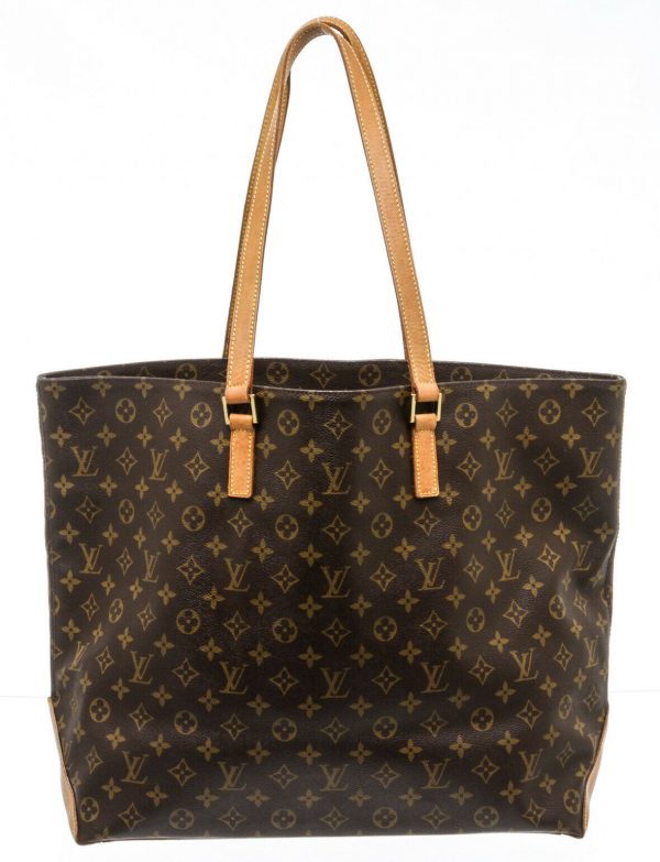 Louis Vuitton Monogram Canvas Leather Cabas Alto Shoulder Bag